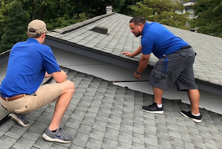 Yantis, TX 9 roof inspectors inspecting roof