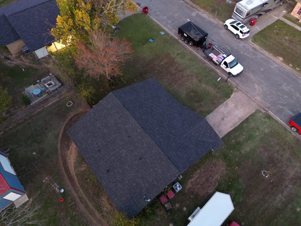 Roof condition documented during an inspection in Franklin County
