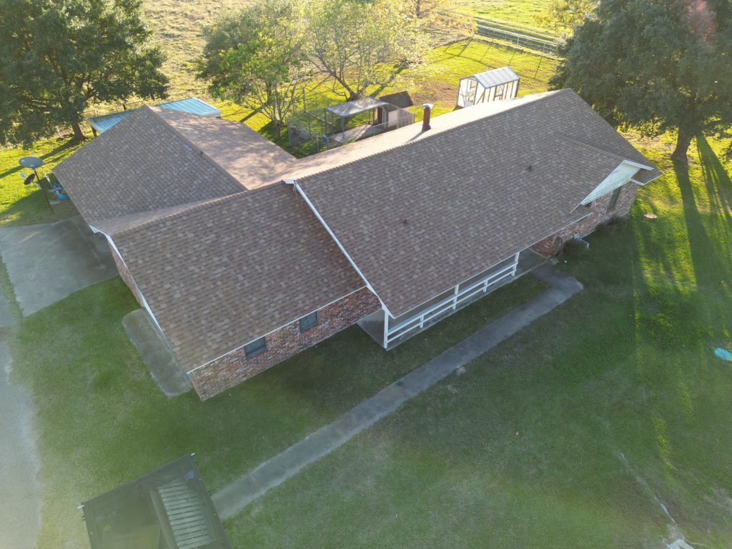 Roofing Contractor in Emory, TX 15 Roof replacement under way on a property in Emory