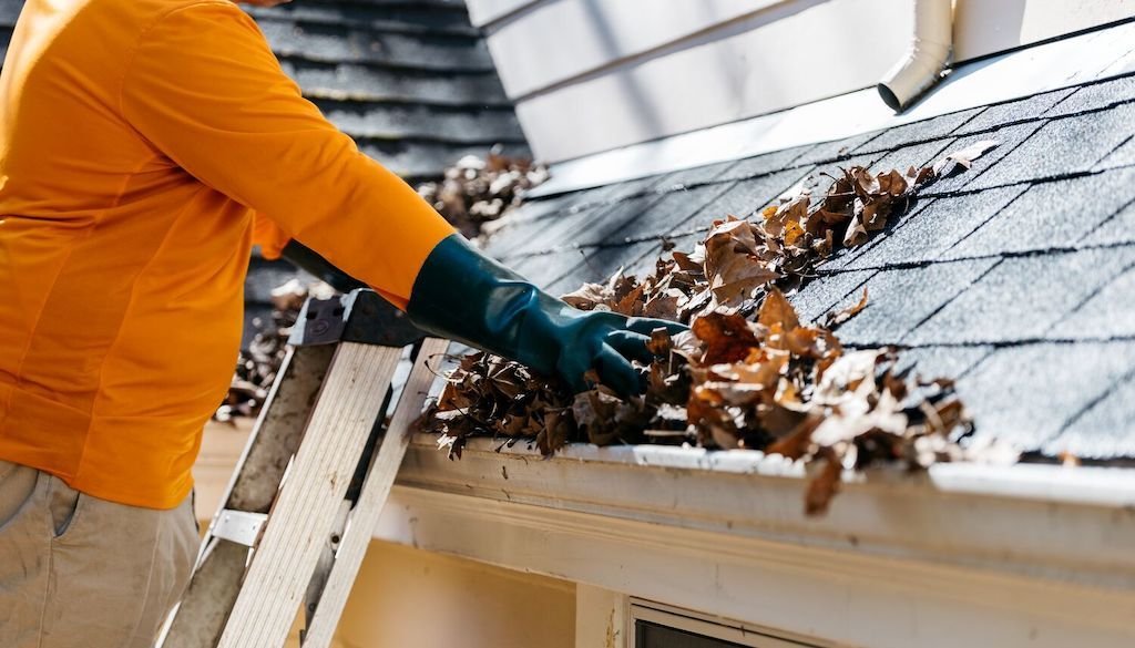 Gutters and roof maintenance - gutter cleaning Northeast Texas | DJJ Roofing