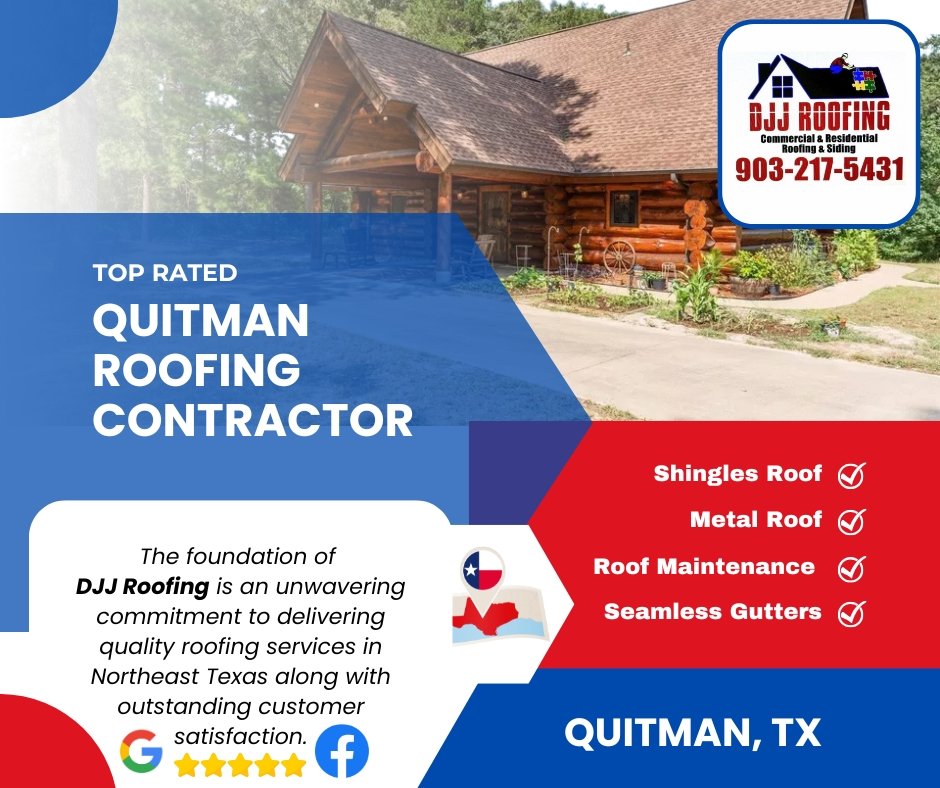 roof repair contractor Northeast Texas