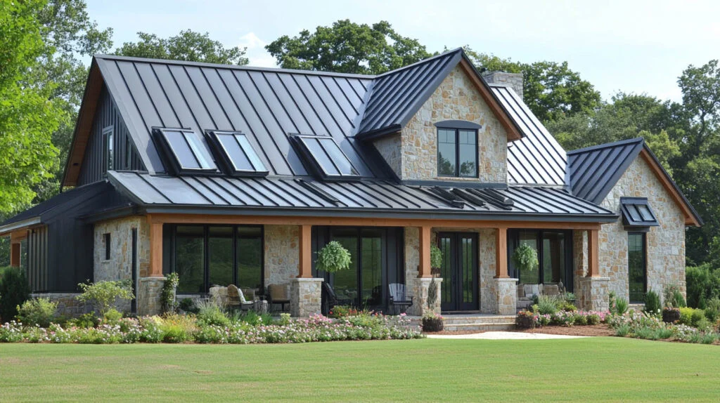 Standing Seam Metal Roofing 1 standing seam