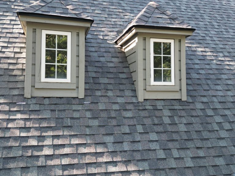 New shingle roof around dormer windows in Sulphur Springs, TX